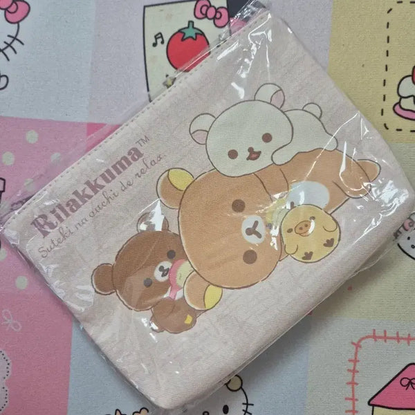 [BUNJANG] San-X Rilakkuma Pink Pouch / 리락쿠마 파우치 핑크