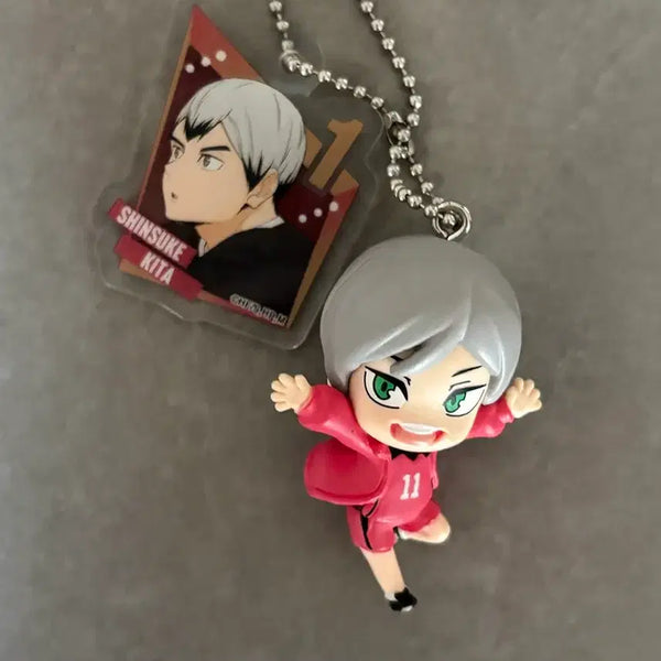 [BUNJANG] Haikyuu!! Nekoma High School Haiba Lev Keychain / 하이바 리에프 키체인 하이큐 네코마 고교편