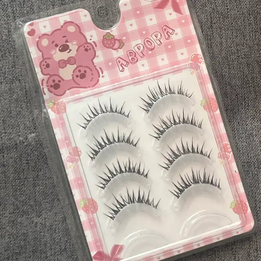 [BUNJANG] False Eyelashes Set (4 Pairs) / 속눈썹 인조속눈썹 메이크업 뷰티제품
