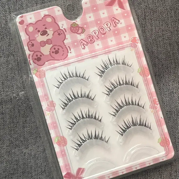 [BUNJANG] False Eyelashes Set (4 Pairs) / 속눈썹 인조속눈썹 메이크업 뷰티제품