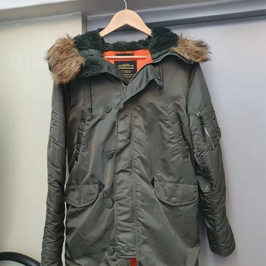 [BUNJANG] Alpha Industries N3B Parka Jacket Small / 알파 인더스트리 N3B 야상 점퍼 S