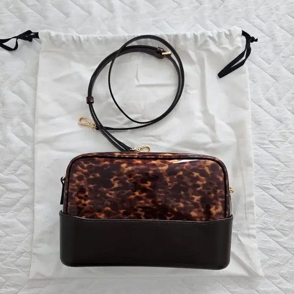 [BUNJANG] Ssong Studio Leopard Print Shoulder Bag / 쏭스튜디오 호피백