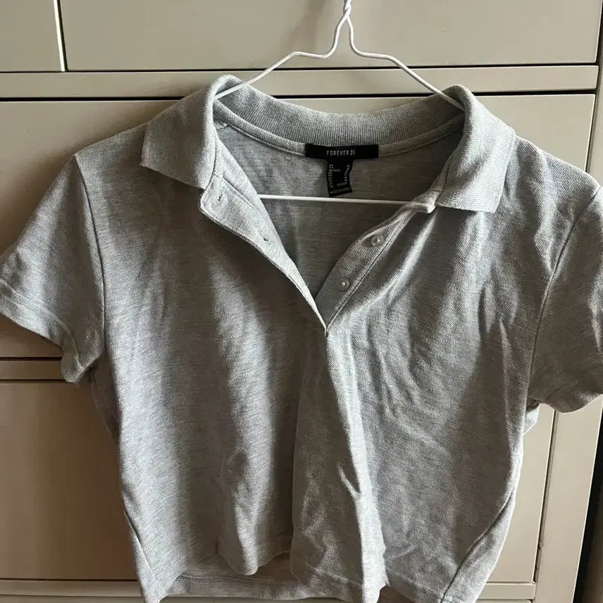 [BUNJANG] Forever 21 Cropped T-Shirt / forever21 크롭반팔티