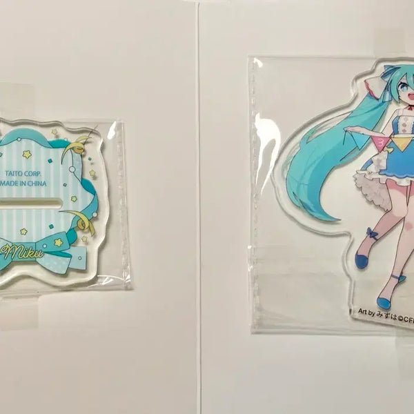 [BUNJANG] Hatsune Miku's Day Lottery Acrylic Standee Set (Miku, Kaito, Luka) / [3종 일괄] 미쿠의 날 쿠지 아크릴 미쿠, 카이토, 루카