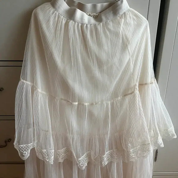 [BUNJANG] Women's Tiered Skirt / 여자 캉캉 스커트