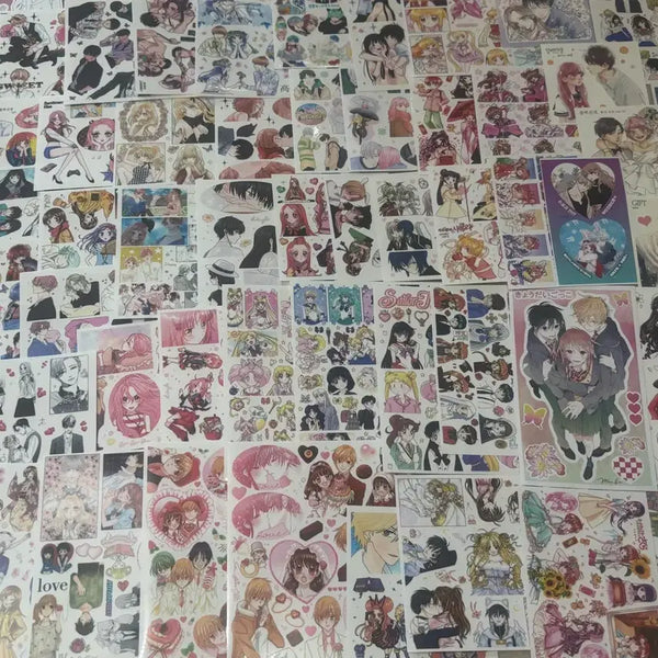 [BUNJANG] Magical Girl Shojo Manga Stickers (Set) / 순정만화 마법소녀 인스