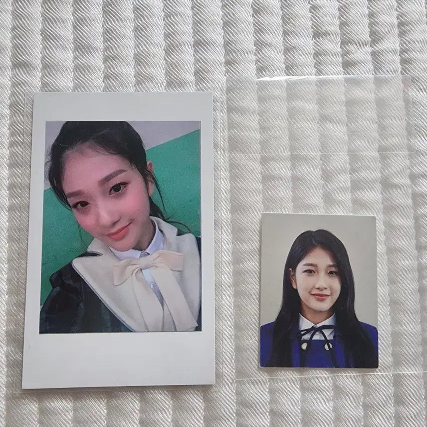 [BUNJANG] Fromis_9 Seoyeon To Heart Polaroid & Photocard Set / 프로미스나인 서연 투하트 증사 폴라
