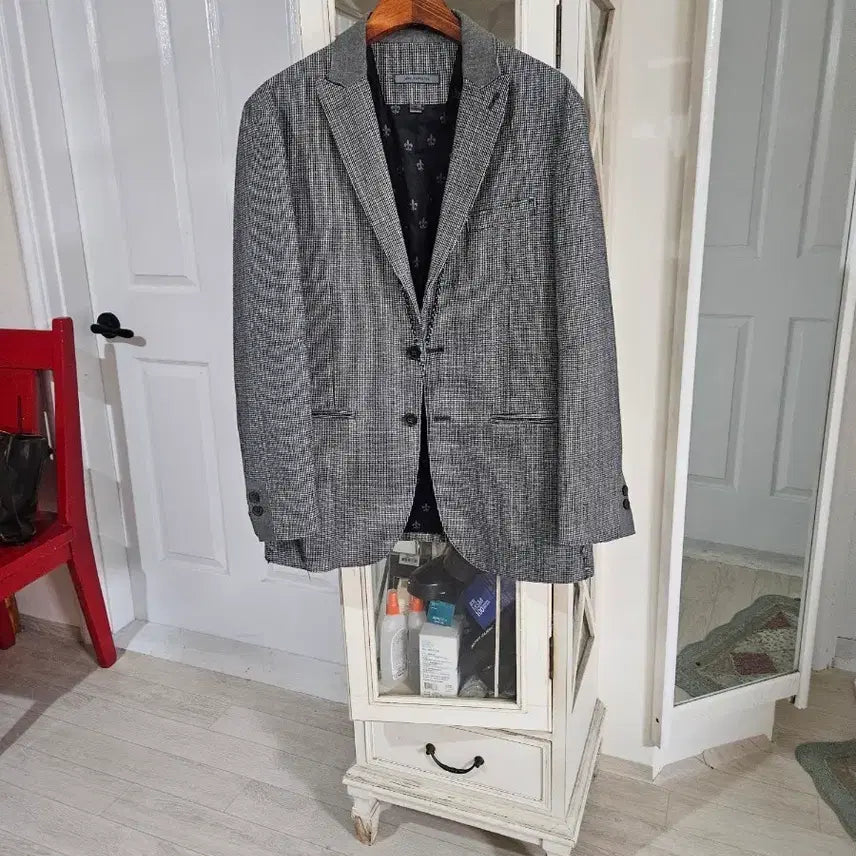 [BUNJANG] John Varvatos Men's Check Pattern Suit Jacket / 존바바토스 체크 패턴 남성 정장 자켓