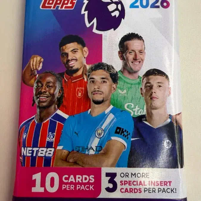 [BUNJANG] 2026 EPL Soccer Card Sealed Bundle Set / 2026 EPL 축구카드 미개봉 (재고:28개)