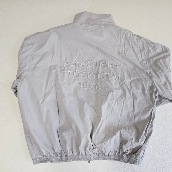 [BUNJANG] Acne Studios Windbreaker Jacket - Grey L (New) / Acne Studios 바람막이(새상품)