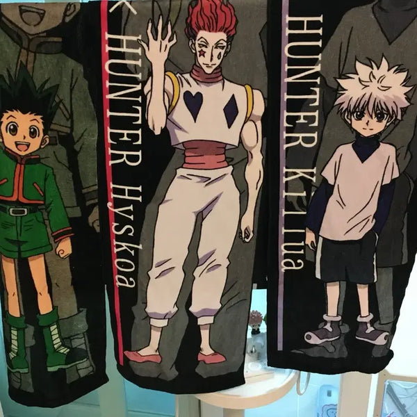 [BUNJANG] Hunter x Hunter Gon, Hisoka, Killua Towel Bundle Set / 헌터x헌터 곤/히소카/키르아 타올 일괄
