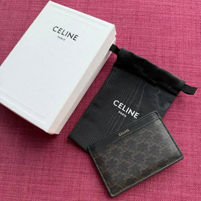 [BUNJANG] Celine Triomphe Card Holder / (OS)셀린느 트리옹프 카드 지갑