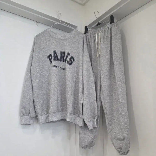 [BUNJANG] Big Size Training Suit Set - Grey / 새상품 빅사이즈 트레이닝복 세트