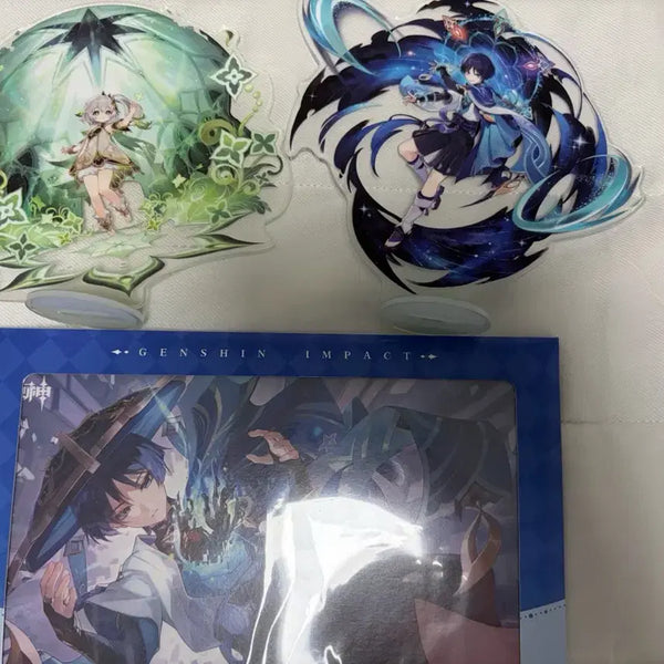 [BUNJANG] GIGO Wanderer & Nahida Acrylic Stand, Wanderer Shikishi Board / GIGO 방랑자 나히다 아크릴, 방랑자 색지