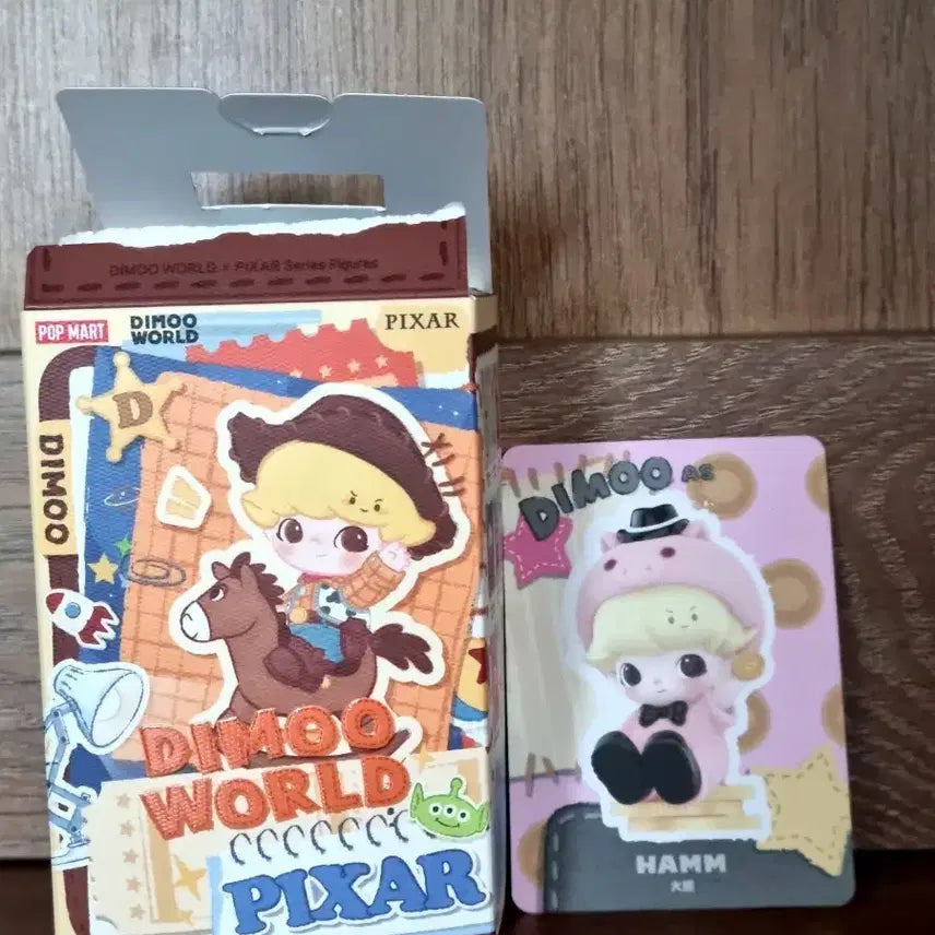 [BUNJANG] Pop Mart Dimoo Pixar Hamm Figure / 팝마트 디무 픽사 피규어 : 햄 HAMM