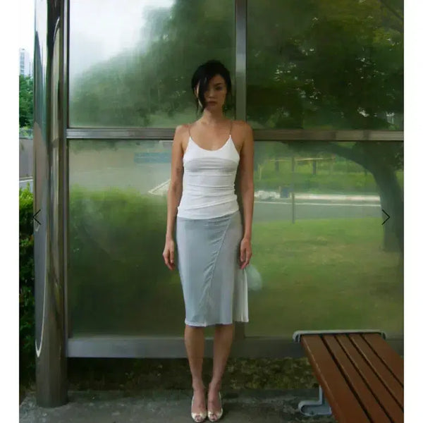 [BUNJANG] Personal Language Celine Chain Sleeveless Top S / (새상품) 퍼스널랭귀지 셀린 체인 슬리브리스