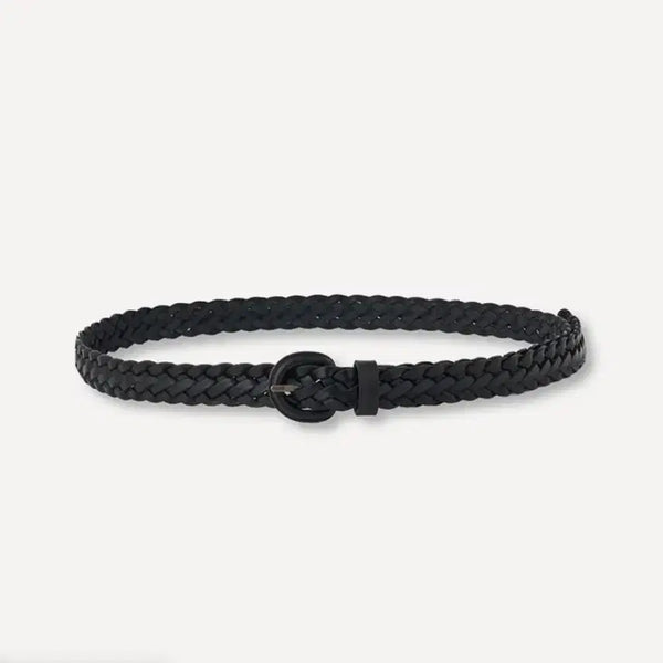 [BUNJANG] Howus Rope Belt Black / 호와스 로프 벨트 블랙