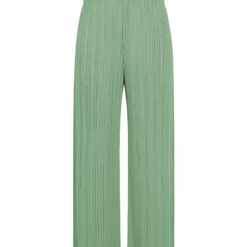 [BUNJANG] Pleats Please 8th Wide Pants Grayish Green / 플리츠플리즈 8월 와이드 팬츠 그레이시 그린