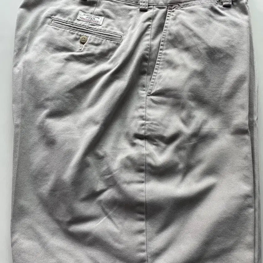 [BUNJANG] Polo Ralph Lauren Chino Cotton Pants Beige / 폴로 랄프로렌 치노 베이지 면바지