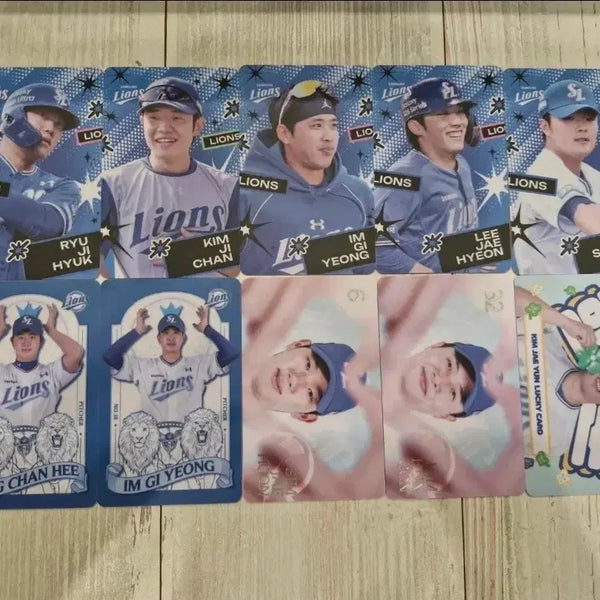 [BUNJANG] Samsung Lions Baseball Player Photocard / 삼성라이온즈 포토카드
