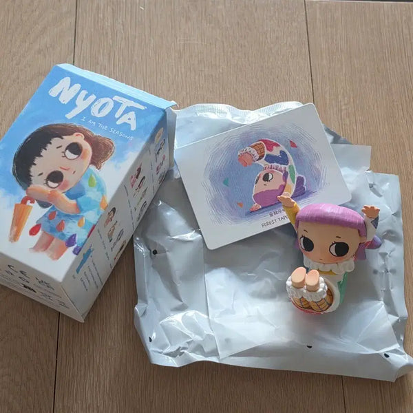 [BUNJANG] Pop Mart Niyota Four Seasons Time Series Random Figure I'm The Season / 팝마트 뇨타 사계절의 시간 시리즈 랜덤 피규어 아이엠더시즌
