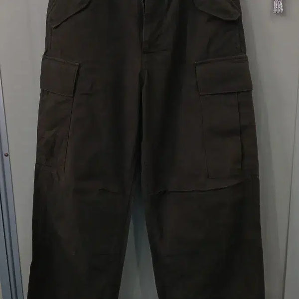 [BUNJANG] L'EAU Cargo Cotton Pants Size S / 로우 L'EAU 카고 면바지 S 사이즈 상태좋음뒷면조절가능