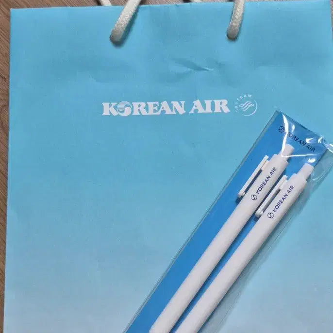 [BUNJANG] Korean Air Ballpoint Pen Set (New Logo) / 새상품. 대한항공 볼펜 세트. 뉴 로고 뉴ci