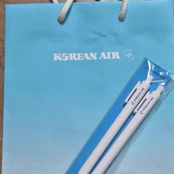 [BUNJANG] Korean Air Ballpoint Pen Set (New Logo) / 새상품. 대한항공 볼펜 세트. 뉴 로고 뉴ci