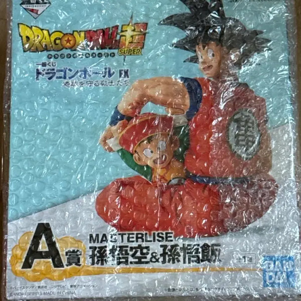 [BUNJANG] Dragon Ball Warriors Who Protect Earth Prize A Son Goku & Son Gohan Figure (Sealed) / [미개봉] 드래곤볼 지구를지키는전사들 A상 미개봉 손오공손오반