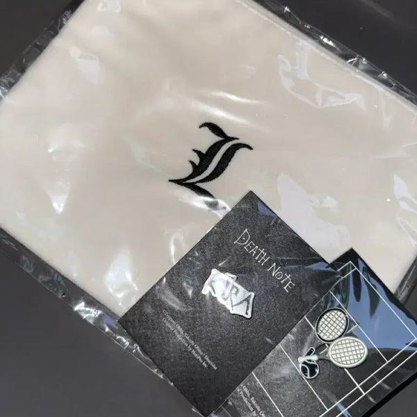 [BUNJANG] Death Note Musical L Pouch and Badge Set / 데스노트 뮤지컬 파우치, 뱃지