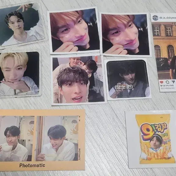 [BUNJANG] SEVENTEEN Vernon Dokyeom Sticker Magnet Set / 세븐틴 굿즈 스티커 자석 등