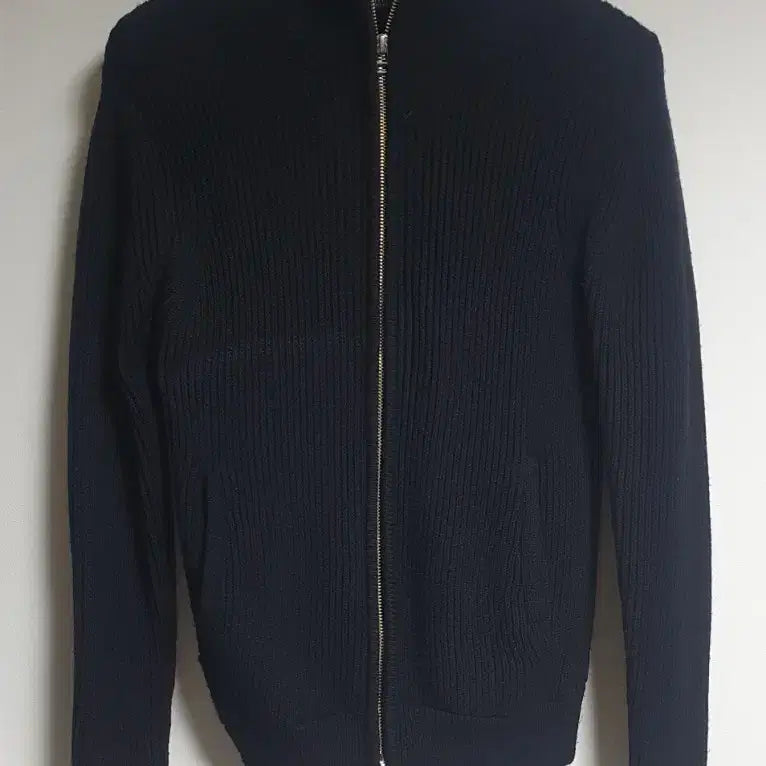 [BUNJANG] High Neck Zip-Up Knitwear / 집업 니트