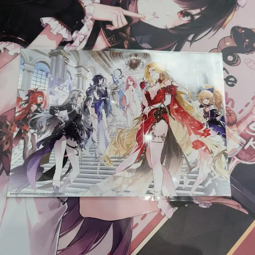 [BUNJANG] Seven Knights Revolution Collab Cafe Illustration Mini Poster / 세븐나이츠 리버스 콜라보 카페 일러스트 미니 포스터 세나리 특전
