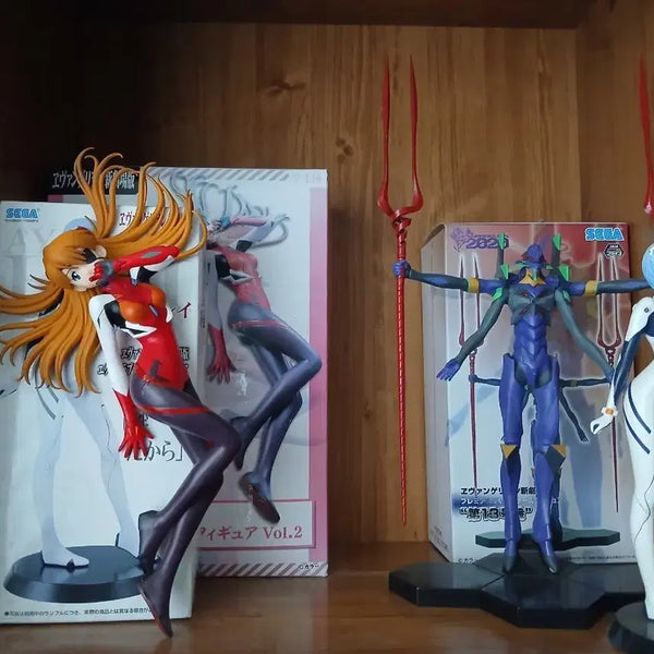 [BUNJANG] Evangelion Asuka, Rei, Unit-01 Figure Set / 에반게리온 피규어 아스카/레이/초호기 세트