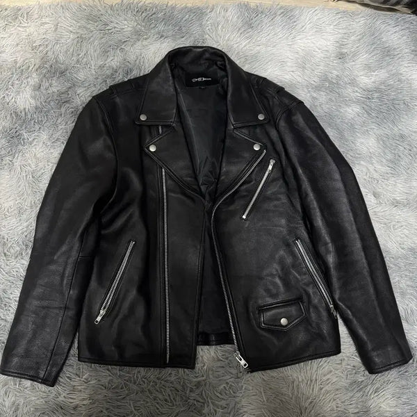 [BUNJANG] Dope Jason Lambskin Rider Jacket (Size L) / 도프제이슨  램스킨 라이더자켓 L사이즈