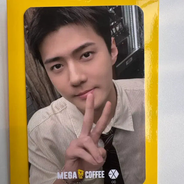 [BUNJANG] EXO Sehun Photocard / 엑소 메가커피 세훈 포카