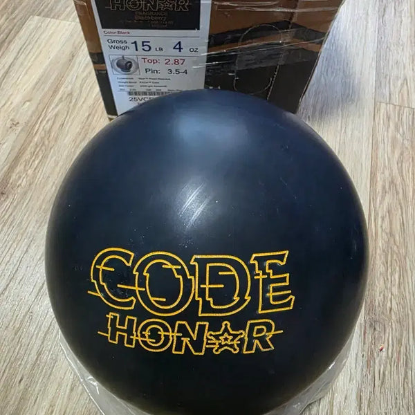 [BUNJANG] Storm Code Honor Certified Bowling Ball 15lb / 스톰 코드 아너 새볼링공 15파운드 블랙 공인구 팝니다