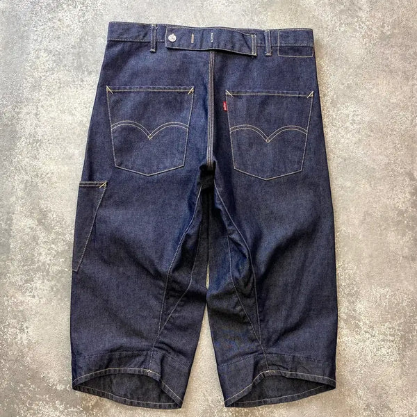 [BUNJANG] Levi's Engineered Jeans 00s Cinch Back Bermuda Pants / [L] 00s Levi's 리바이스 엔지니어드 신치백 버뮤다팬츠
