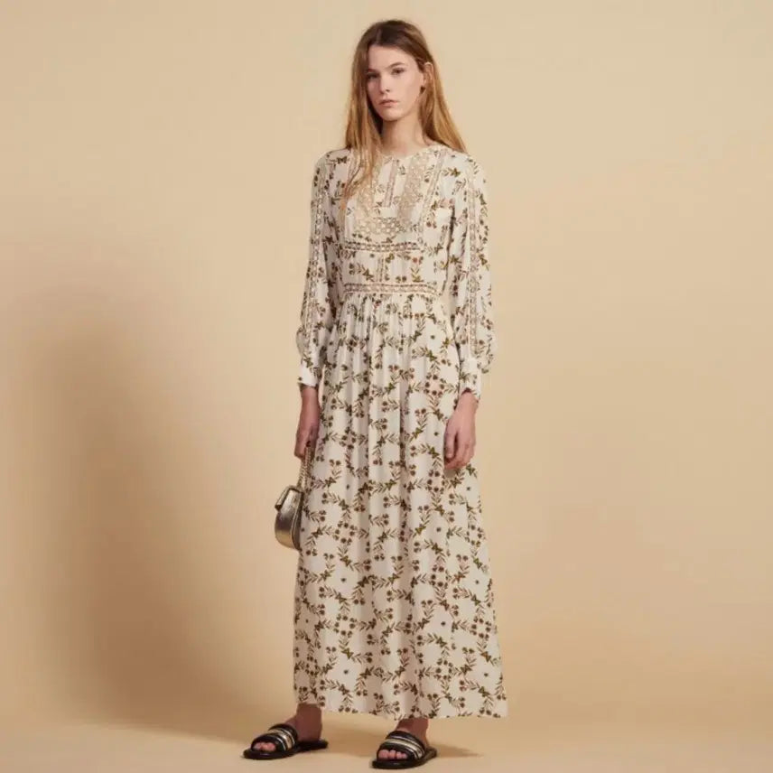 [BUNJANG] Sandro Summer Long Dress / Sandro 산드로 여름 롱원피스