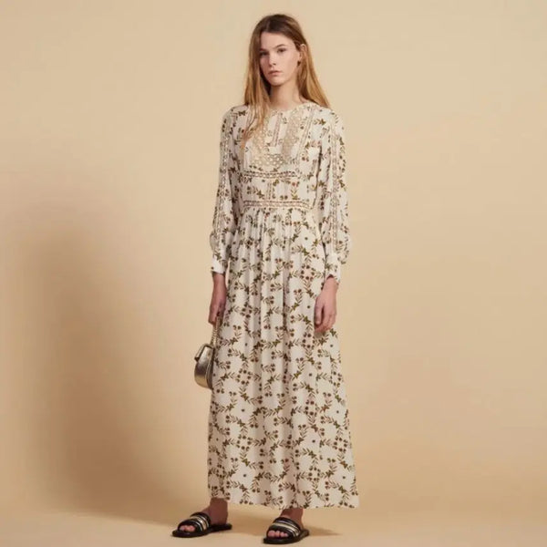 [BUNJANG] Sandro Summer Long Dress / Sandro 산드로 여름 롱원피스