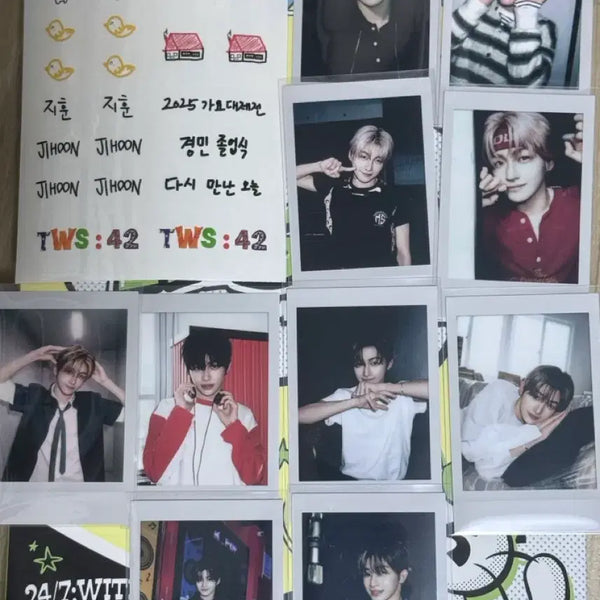 [BUNJANG] TWS 2026 Selection Pack vol.2 Jihoon Photocard Set (10 pcs) + Sticker / 투어스 2026 셀렉션팩 vol.2 지훈 포카10장+스티커