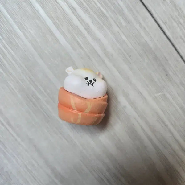 [BUNJANG] Salmon Sushi Hamster Gacha Figure / 연어초밥 햄스터 가챠
