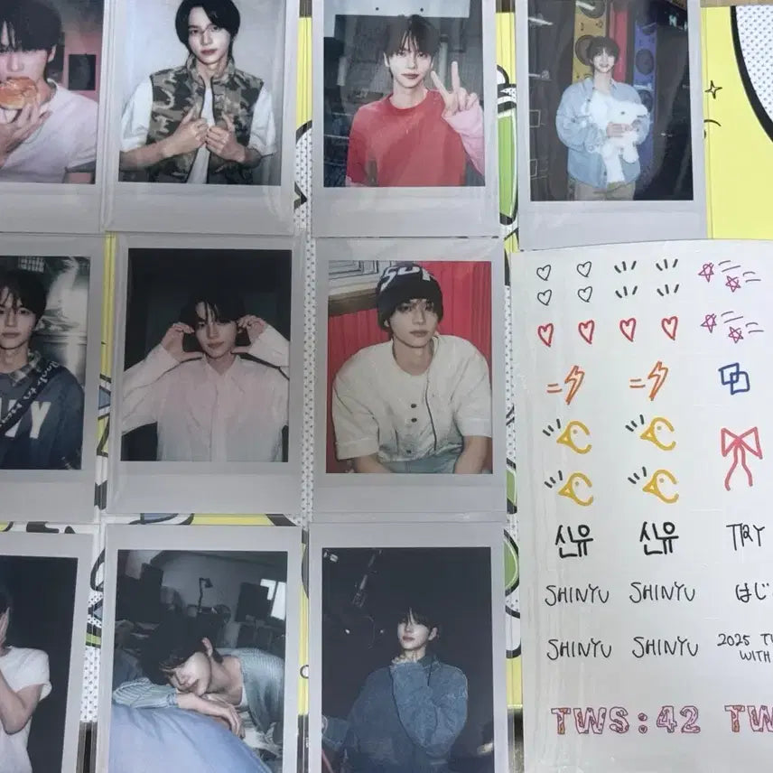 [BUNJANG] TWS 2026 Selection Pack Vol.2 Seungyoon Photocard Bundle / 투어스 2026 셀렉션팩 vol.2 신유 포카10장+스티커