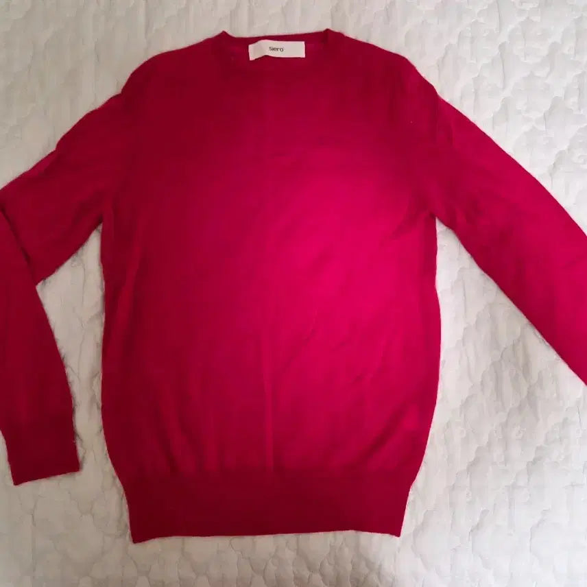 [BUNJANG] Siero Pink Knit Sweater / 시에로 얇은 니트