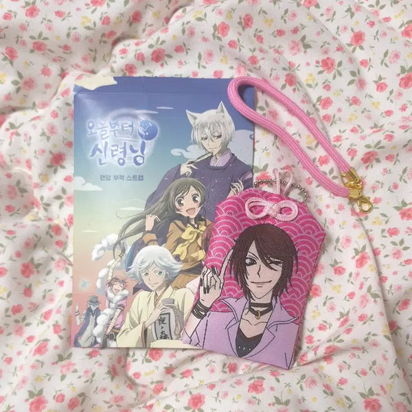 [BUNJANG] Kamisama Kiss Kurama Amulet Strap / 오늘부터 신령님 쿠라마 오마모리 부적 스트랩