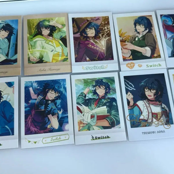 [BUNJANG] Ensemble Stars Aoba Tsumugi PASHa Card & Clear Card Bundle Set / 앙스타 아오바 츠무기 파샤 클카 64장 일괄