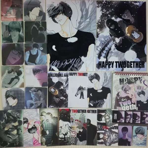 [BUNJANG] Happy Together Coaster, Photo Booth Poster, Arcade Book Bundle Set / 해피 투게더 코스터 프박 포스터 아케이트북