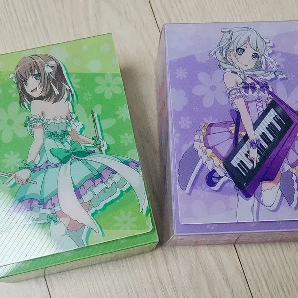 [BUNJANG] BanG Dream! Pastel Palettes Wakamiya Eve & Yamato Maya Deck Case Bundle / 파스파레 이브 마야 덱케이스 일괄 뱅드림 반도리 굿즈