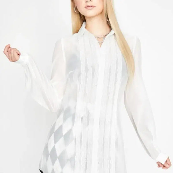 [BUNJANG] Dollskill Clueless Blouse / 돌스킬 Dollskill 클루리스 블라우스