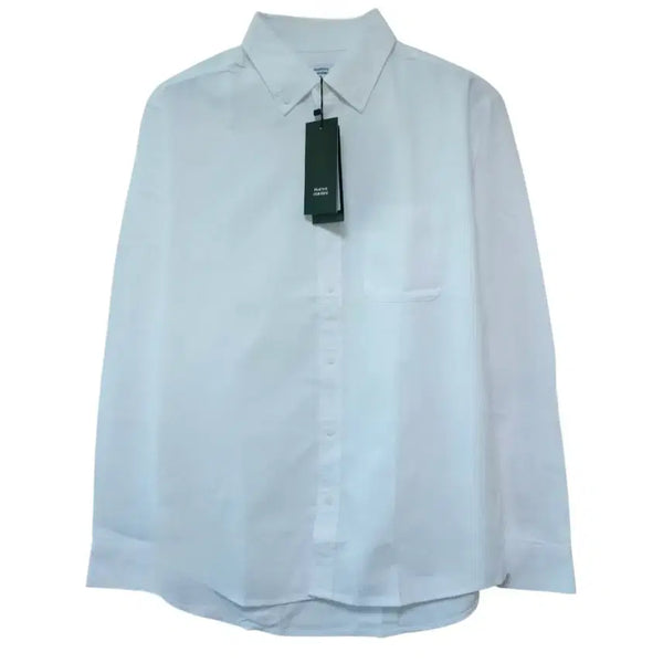 [BUNJANG] Musinsa White Casual Shirt (Size L-XL) / [새상품] 무신사 흰색남방셔츠 100-105